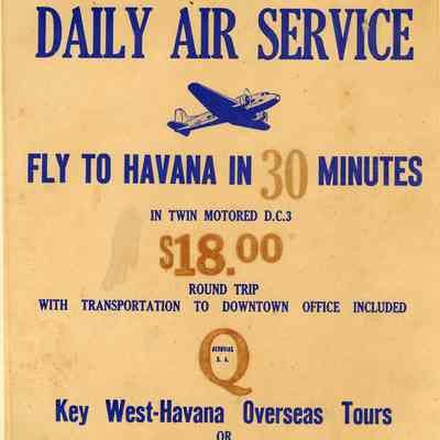 Aerovías Q Advertisement Poster