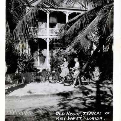 Old House, Typical of Key West, Florida