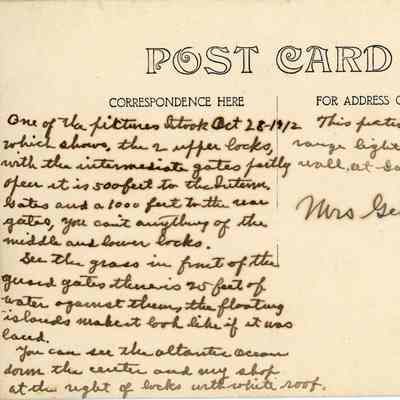 Verso of postcard: © Key West Art & Historical Society