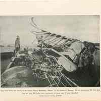 USS MAINE and Battle Flags