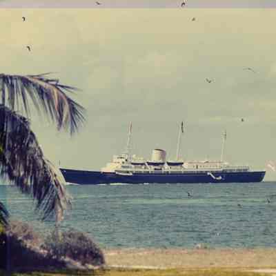 HMY Britannia at Dry Tortugas National Park