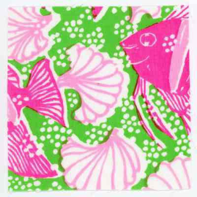 Key West Hand Print Fabrics Swatch