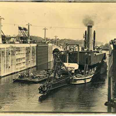 Boats on the Panama Canal