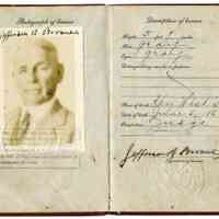 Jefferson Beale Browne Passport