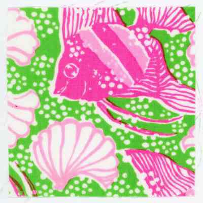 Key West Hand Print Fabrics Swatch