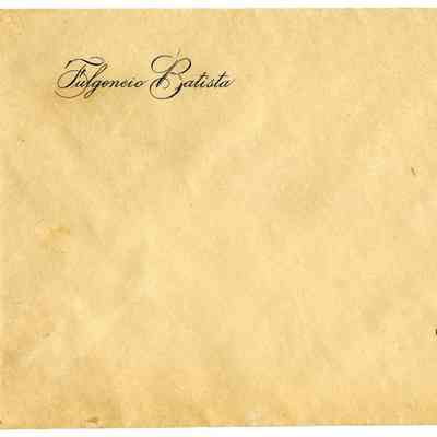 Fulgencio Batista Envelope