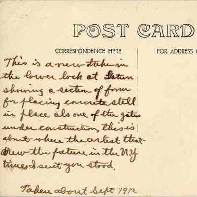 Verso of postcard: © Key West Art & Historical Society