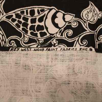 Key West Hand Print tea towel: © Key West Art & Historical Society