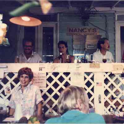Nancy Loewy at Pigeon House Patio Restaurant and Bar