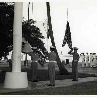 US Navy Personnel Inspection