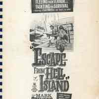          'Escape From Hell Island' Scrapbook; © Key West Art & Historical Society
   