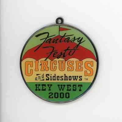 Fantasy Fest 2000 Medallion