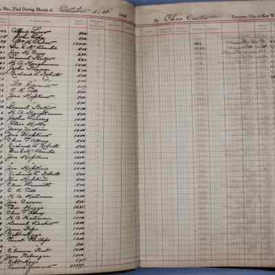 City of Key West Treasurer's Disbursements: © Key West Art & Historical Society