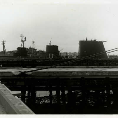 Submarines Docked at Naval Station Key West