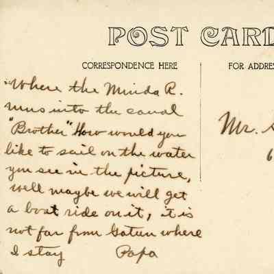 Panama Canal Tributary the Minda River: © Key West Art & Historical Society