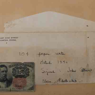 War Money Scrapbook: © Key West Art & Historical Society