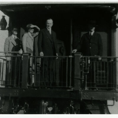 U.S. President Calvin Coolidge