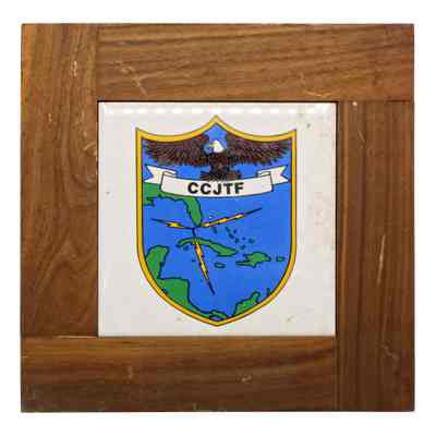 Caribbean Command Joint Task Force Plaque