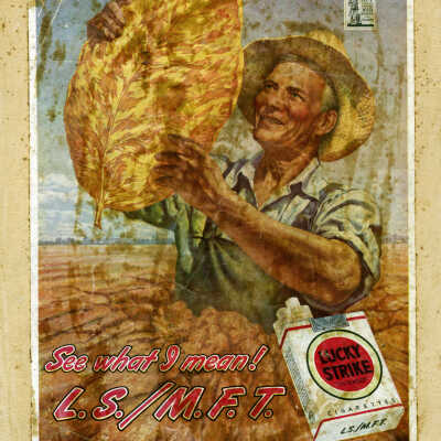 Lucky Strike Cigarette Advertisement