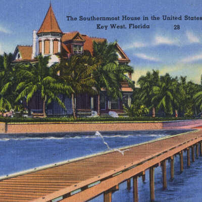 The Southernmost House in the United States, Key West, Florida