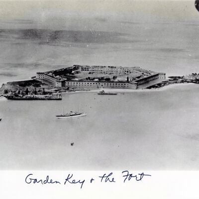 Aerial of Fort Jefferson