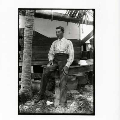 Unknown Man at Pigeon Key