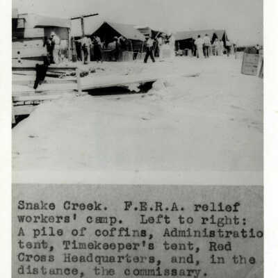 F.E.R.A. Relief Workers' Camp