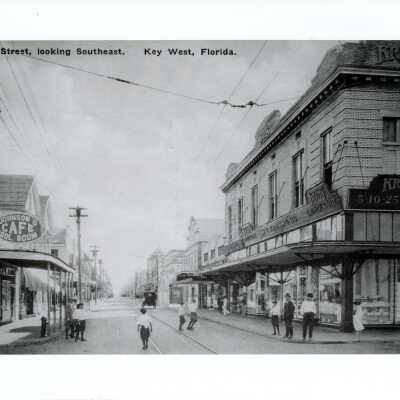 View Down the 500 Block of Duval Street