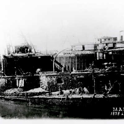 Refloating the U.S.S. MAINE