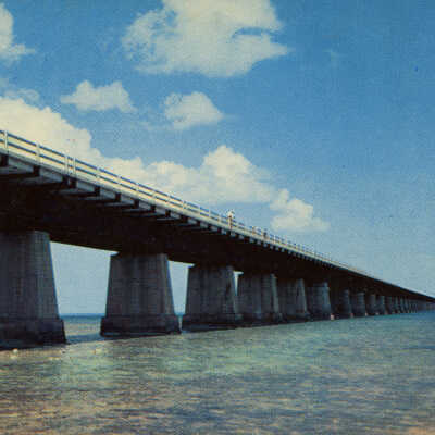 Seven Mile Bridge on the Florida Keys Overseas Highway