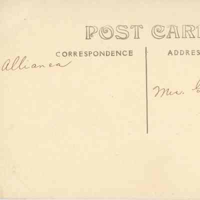 Verso of postcard: © Key West Art & Historical Society