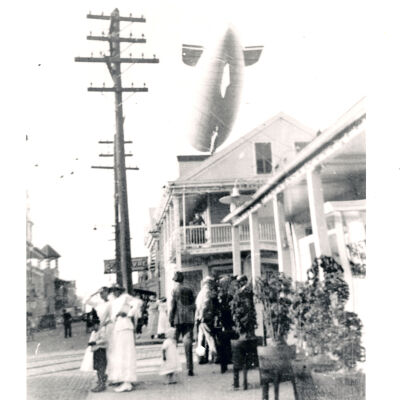 Dirigible Over Duval Street