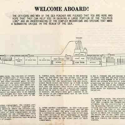 USS SEA POACHER (SS 406) Booklet: © Key West Art & Historical Society