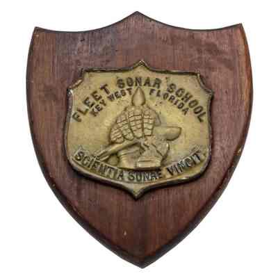 Fleet Sonar School Plaque