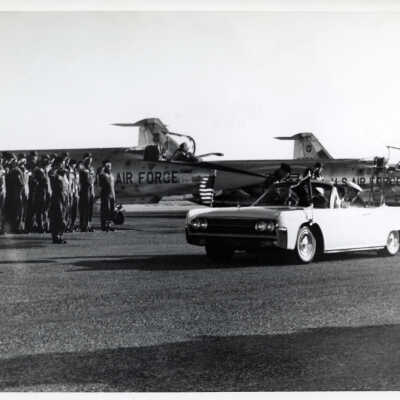 President John F. Kennedy at Naval Air Station Key West