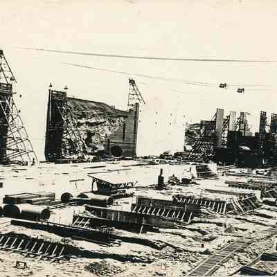 Panama Canal Construction in Gatun
