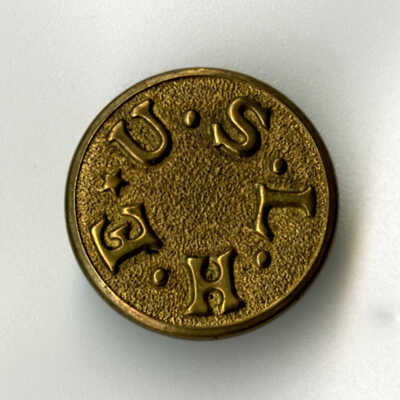 United States Lighthouse Service Uniform Button