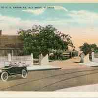 Entrance to the U.S. Barracks in Key West, Florida
