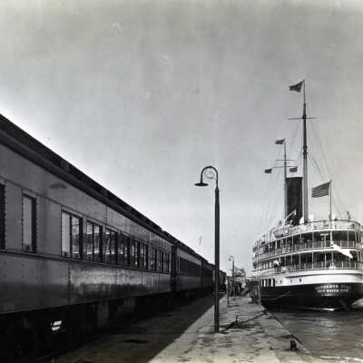 Florida East Coast Railway Train and Ferry