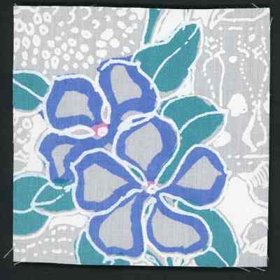 Key West Hand Print Fabrics Swatch