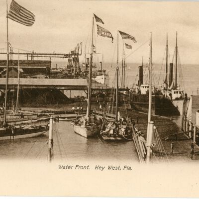 Water Front. Key West, Fla.