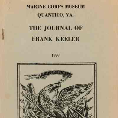 The Journal of Frank Keeler, Guantanamo Bay, Cuba, 1898