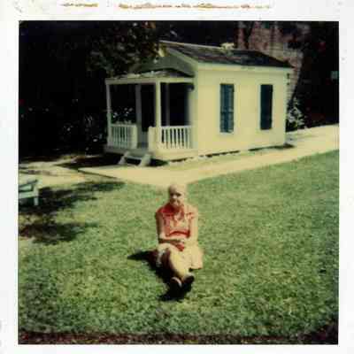 Rose Williams at Fort East Martello