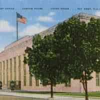 Post Office, Custom House, Court House, Key West, Florida.