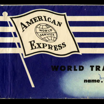 American Express World Travel Service Envelope