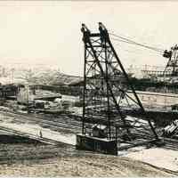 Panama Canal Construction at Gatun Locks