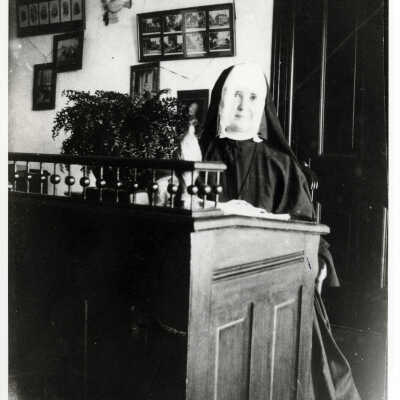 Nun at the Convent of Mary Immaculate