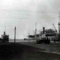 Florida East Coast Railway Station at Trumbo Point