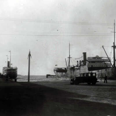 Florida East Coast Railway Station at Trumbo Point