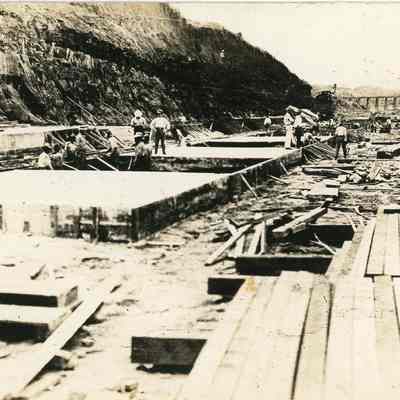Panama Canal Construction in Gatun